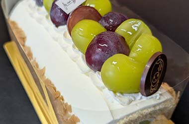 ぶどうのロールケーキ